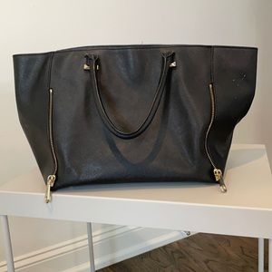 Rebecca Minkoff Brynn Convertible Satchel Black